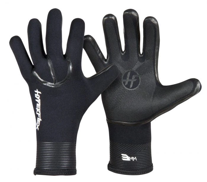 Hyperflex Pro Series 3mm Five Finger Glove - Black 3 Hyperflex Pro Series 3mm Five Finger Glove - Black