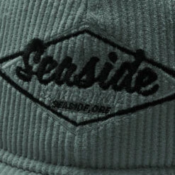 Seaside Surf Shop Wide Cord Vintage Logo Hat - Agave -Surf Pro Shop agave2