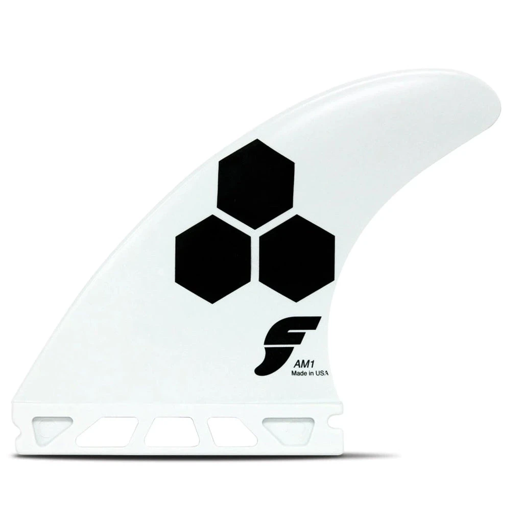 Futures Fins - AM1 Thermotech Thruster Set - White 3 Futures Fins - AM1 Thermotech Thruster Set - White