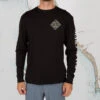 Salty Crew Men's Premium Tippet Tide L/S Tee - Black 2 Salty Crew Men's Premium Tippet Tide L/S Tee - Black -Surf Pro Shop apparel 0030 SALTYCREW