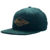 Seaside Surf Shop Wide Cord Vintage Logo Hat - Emerald -Surf Pro Shop ballcaps 0015 embroideredvintagegreengold