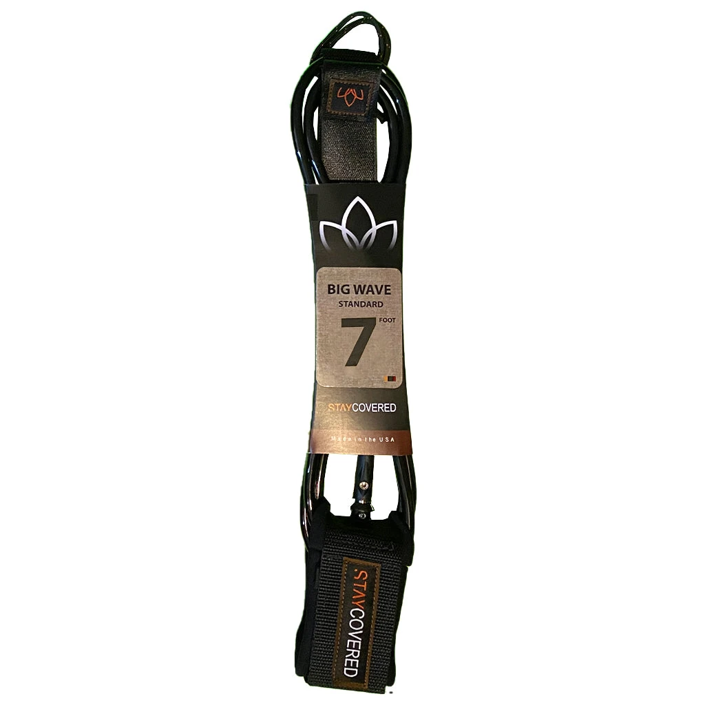 Stay Covered Big Wave Standard Surf Leash - 7'x5/16 4 Stay Covered Big Wave Standard Surf Leash - 7'x5/16 - Image 2