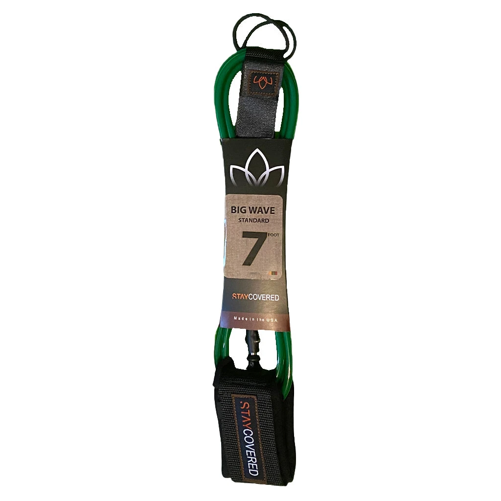 Stay Covered Big Wave Standard Surf Leash - 7'x5/16 5 Stay Covered Big Wave Standard Surf Leash - 7'x5/16 - Image 3