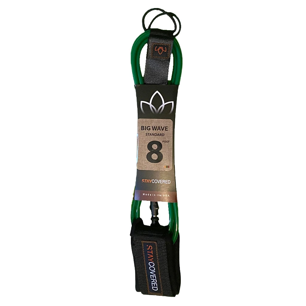 Stay Covered Big Wave Standard Surf Leash - 8' X 5/16 4 Stay Covered Big Wave Standard Surf Leash - 8' X 5/16 - Image 2