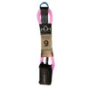 Stay Covered Big Wave Standard Surf Leash - 9'x5/16 -Surf Pro Shop big wave standard pink9