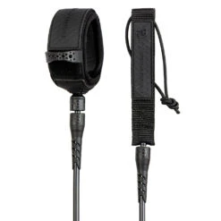 Creatures 9' Longboard Ankle Leash - Black/Black