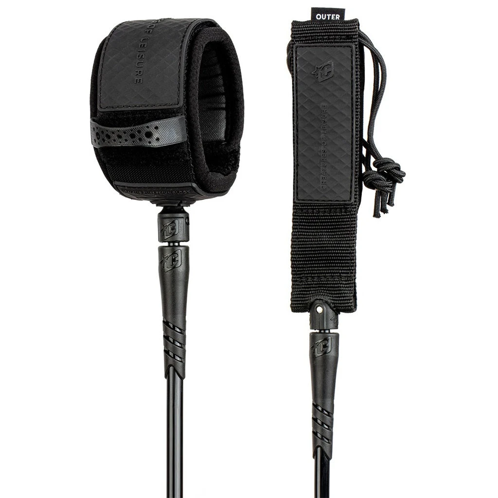 Creatures 12' Outer Reef Leash - Black/Black 3 Creatures 12' Outer Reef Leash - Black/Black