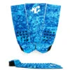 Creatures Of Leisure ItaloFerreira Lite Traction Pad - Cyan Royal Swirl Black -Surf Pro Shop dakine 0002 ITALOFERREIRALITE