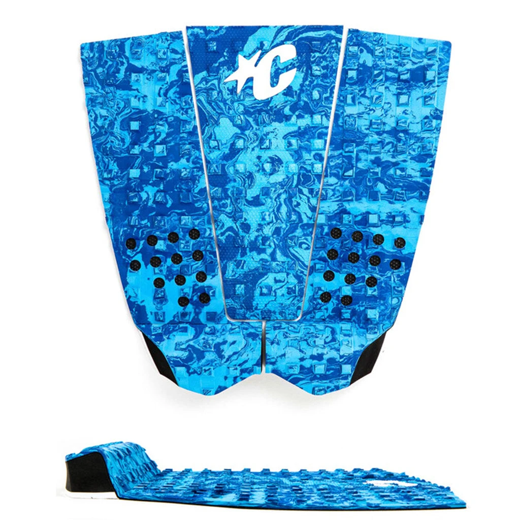 Creatures Of Leisure ItaloFerreira Lite Traction Pad - Cyan Royal Swirl Black 3 Creatures Of Leisure ItaloFerreira Lite Traction Pad - Cyan Royal Swirl Black