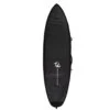 Creatures Of Leisure Shortboard Day Use DT2.0 Board Bag - Black Silver -Surf Pro Shop dt2 0 board bag 0001 363138