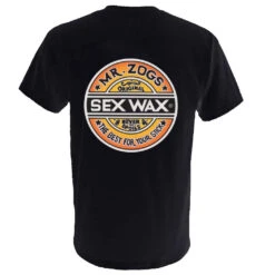 Mr. Zog's Sex Wax Mens Fade Tee - Black