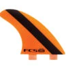FCS Arc PC Medium Tri Fin Set - Orange -Surf Pro Shop fcs arc pc medium