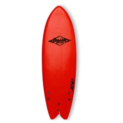 INT Softboards Surfboards - The Fish 5'10" - Red