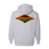 Seaside Surf Shop Vintage Logo Pullover Hoody - Neon Orange Fade 1 Seaside Surf Shop Vintage Logo Pullover Hoody - Neon Orange Fade -Surf Pro Shop hoody neon logo