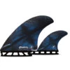 Futures Fins Mayhem Evil Twin + 1- Blue/Black -Surf Pro Shop mayhem twin fin2