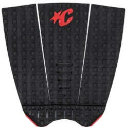 Creatures Mick Fanning Lite Traction Pad - Black/Red