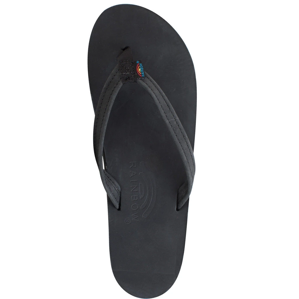 Rainbow Sandals Womens Premier/Classic Leather Single Layer With Arch - Black 4 Rainbow Sandals Womens Premier/Classic Leather Single Layer With Arch - Black - Image 2