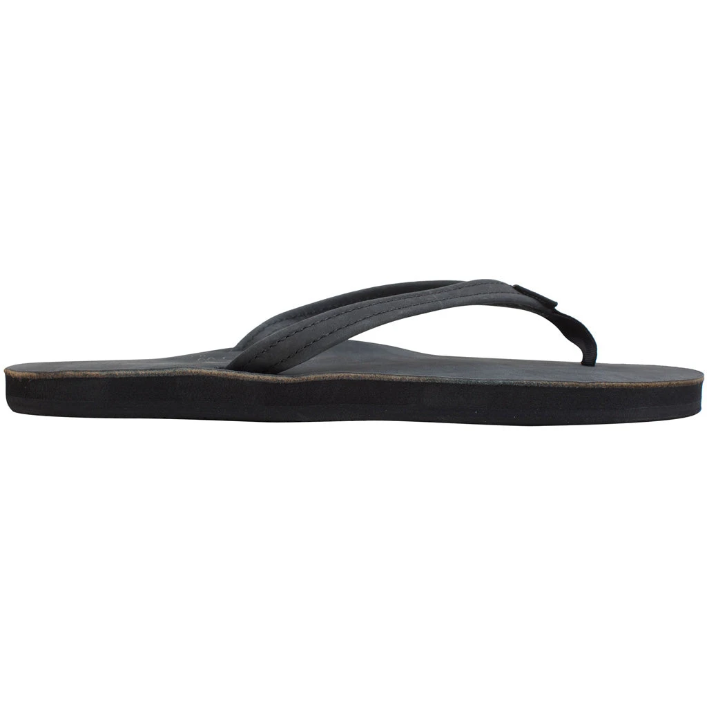 Rainbow Sandals Womens Premier/Classic Leather Single Layer With Arch - Black 6 Rainbow Sandals Womens Premier/Classic Leather Single Layer With Arch - Black - Image 4