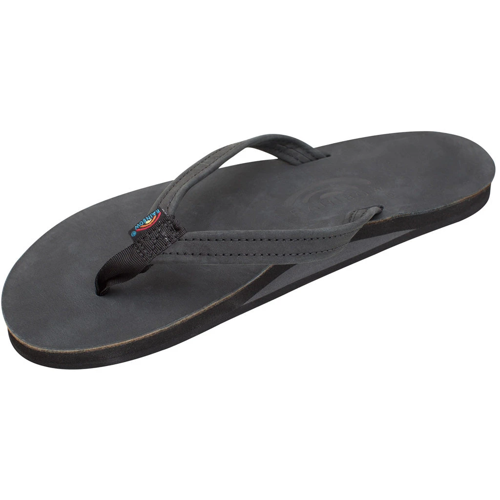 Rainbow Sandals Womens Premier/Classic Leather Single Layer With Arch - Black 3 Rainbow Sandals Womens Premier/Classic Leather Single Layer With Arch - Black