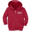 Seaside Surf Shop Infant Vintage Logo Zip Hoody - Red -Surf Pro Shop seaside zip hoody infant