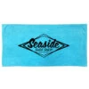Seaside Surf Shop Vintage Logo Beach Towel - Turquoise -Surf Pro Shop sss towels 0003 Layer7