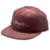 Seaside Surf Shop Wide Cord Vintage Logo Hat - Dirty Rose -Surf Pro Shop sss vintage wide corduroy dustyrose