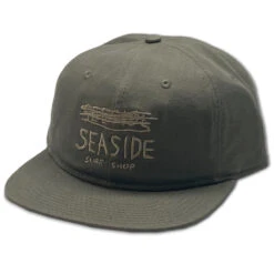 "Seeside" Surf Shop Hat - Olive