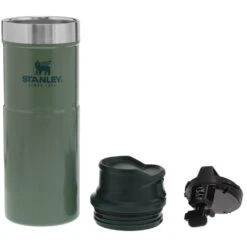 Seaside Surf X Stanley Classic Trigger Action Travel 16oz Mug - Hammertone Green -Surf Pro Shop stanley thermos 0009 triggerlock