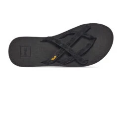 Women's Teva Olowahu Sandals - Black On Black -Surf Pro Shop teva 0048 6840 MBOB 5