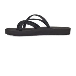 Women's Teva Olowahu Sandals - Black On Black -Surf Pro Shop teva 0050 6840 MBOB 3
