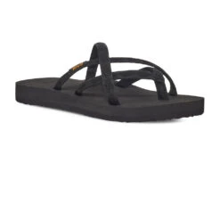 Women's Teva Olowahu Sandals - Black On Black