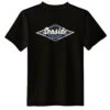 Seaside Surf Shop Mens Vintage Logo Tee - Black