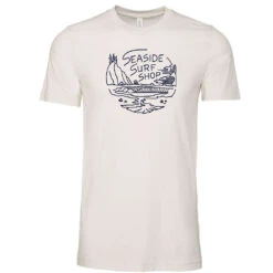 Seaside Surf Shop X Drift Awake - Local Artist Series S/S Tee - Vintage White