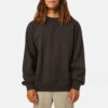 Katin Embroidered Crewneck - Black Wash