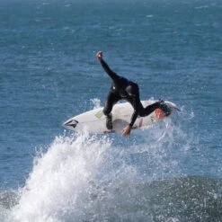 Volcom Modulator 4/3mm Hooded Chest Zip Wetsuit - Black FA23 -Surf Pro Shop vlcm 0001 Layer8