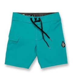 Volcom Lido Solid Mod Little Boys Tech Trunks - Electric Blue