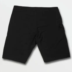Volcom Mens Lido Solid Mod 20 Boardshort - Black -Surf Pro Shop volcom 0007 SOLIDLIDOMOD20