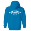 Seaside Surf Shop Youth Vintage Logo Pullover Hoody - Sapphire Blue 2 Seaside Surf Shop Youth Vintage Logo Pullover Hoody - Sapphire Blue -Surf Pro Shop youth back sapphire retro logo