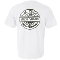 Mr. Zog's Sex Wax Pinstripe Tee - White